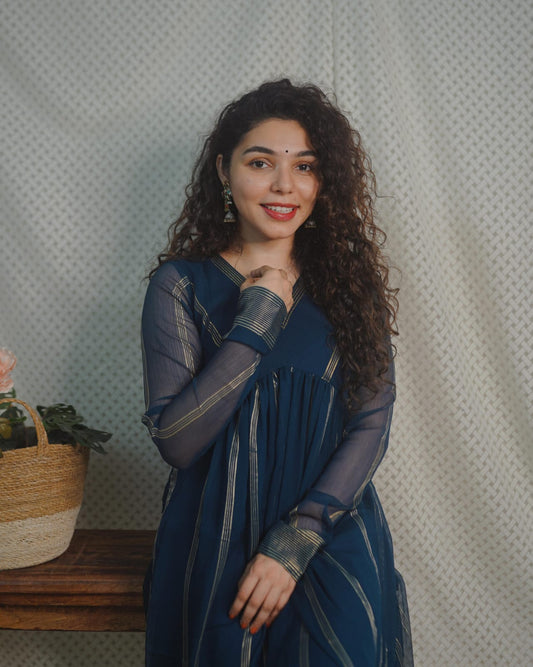 Designer Kurthi (code- 1331 bk)