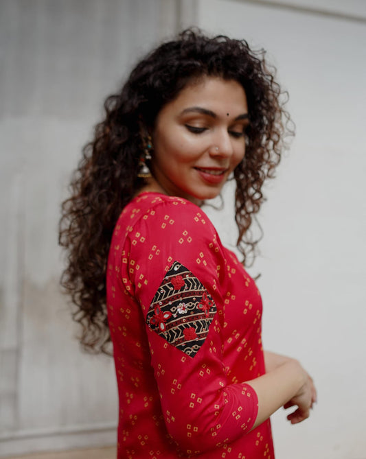 Designer Kurthi (code-1212bk)