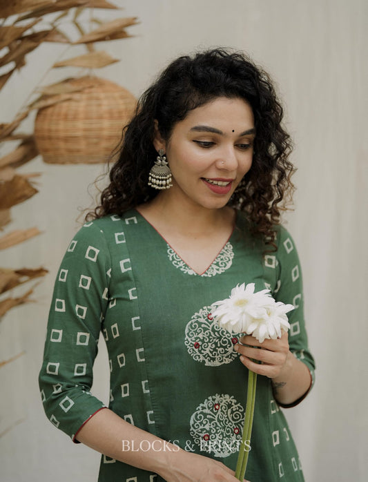 Designer Kurthi (Code - 2073 BK)