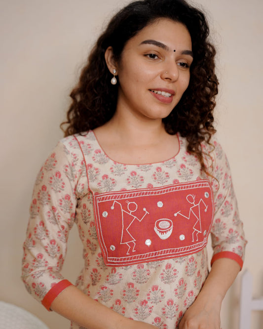 Designer Kurthi(Code-1673 BK)