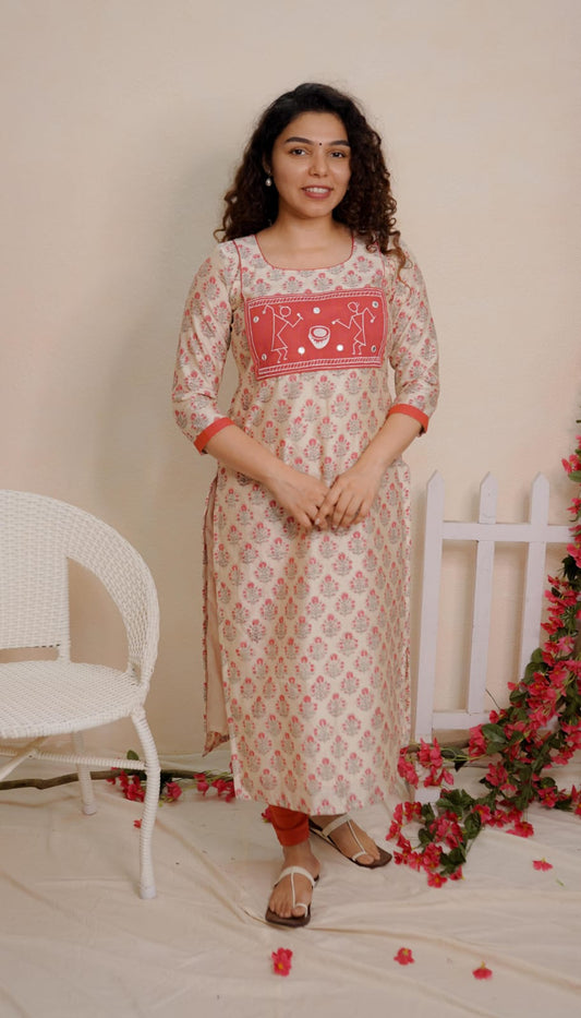 Designer Kurthi(Code-1673 BK)