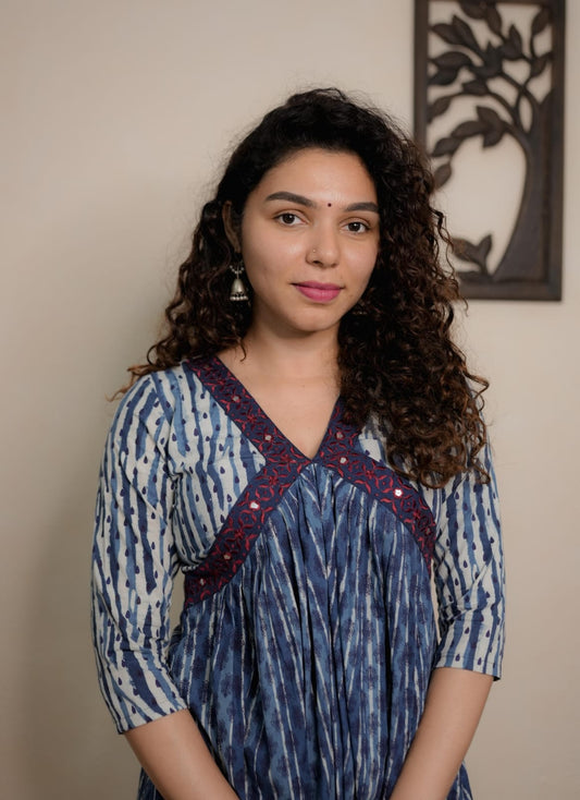 Designer Dress (Code-1651 BK)