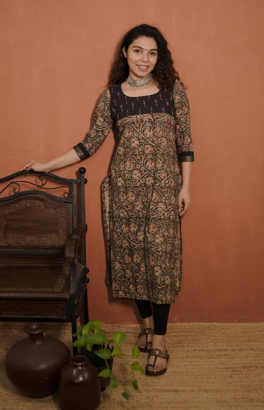 Designer Kurthi (Code - 1835 BK)