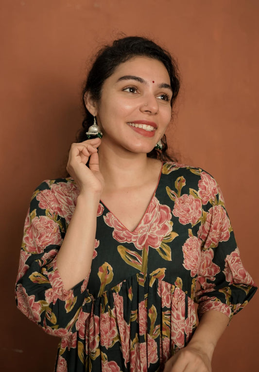 Designer Dress (Code - 1868 BK)