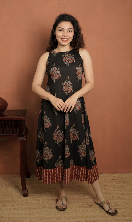 Designer Dress (Code - 1866 BK)