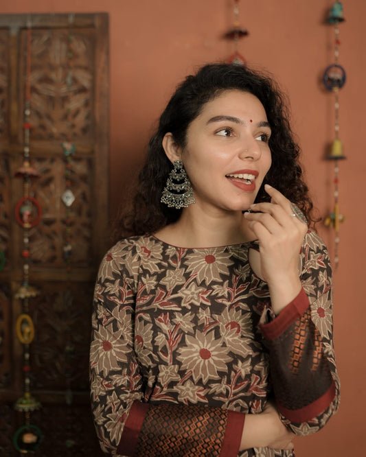 Designer Kurthi (Code - 1890 BK)