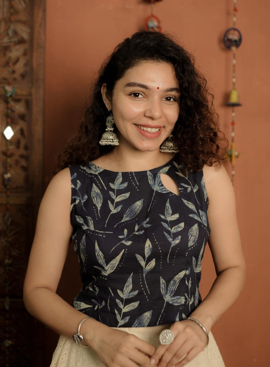 Skirt and Top Set (Code - 1880 BK)