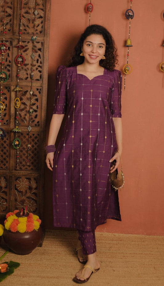 Co-ord Set (Code - 1901 BK)