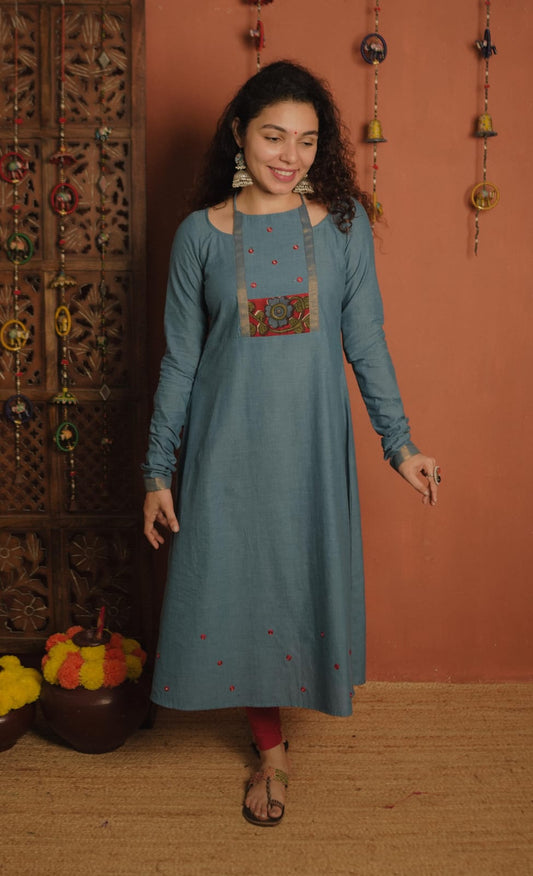 Designer Kurthi (Code - 1899 BK)