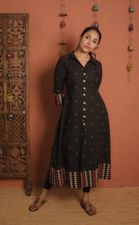 Designer Kurthi (Code - 1908 BK)