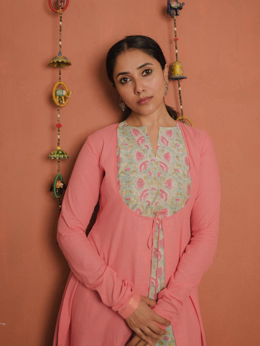 Kurthi - Jacket set (Code - 1906 BK)