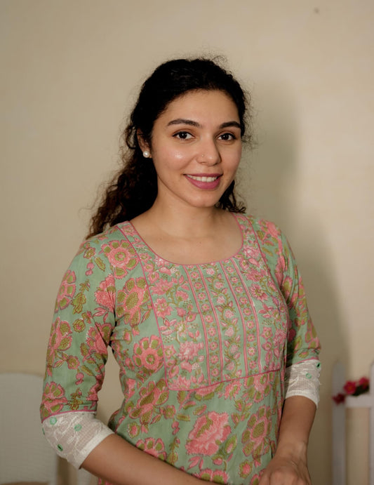 Designer Kurthi (Code-1709 BK)