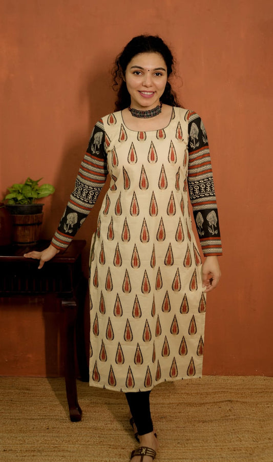Designer Kurthi (Code-1704 BK)