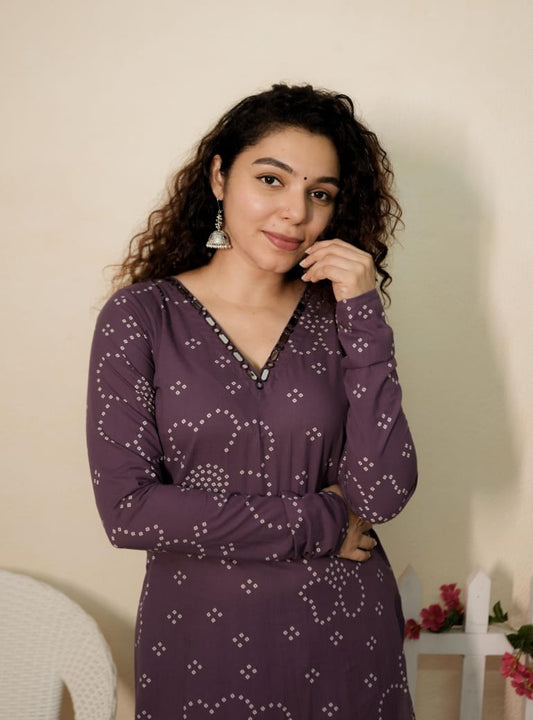 Co-ord Set (Code-1744 BK)