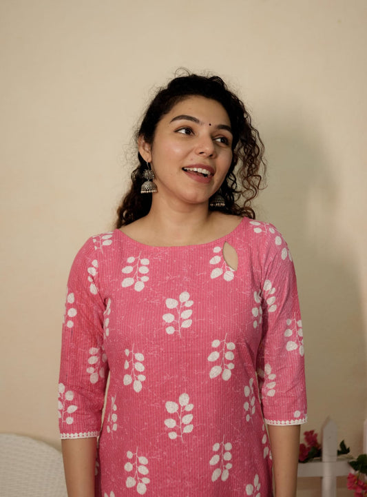 Designer Kurthi (Code - 1745 BK)