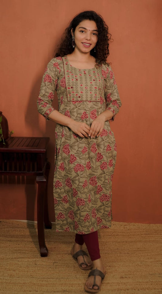Designer Kurthi (Code-1787 BK)