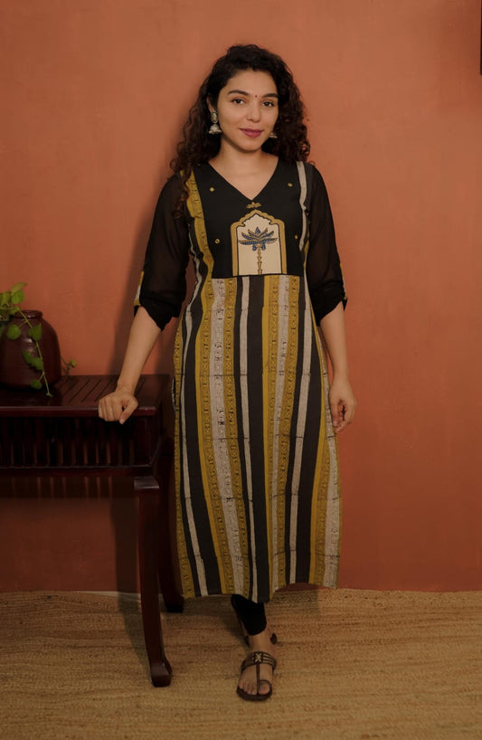 Designer Kurthi (Code-1784 BK)