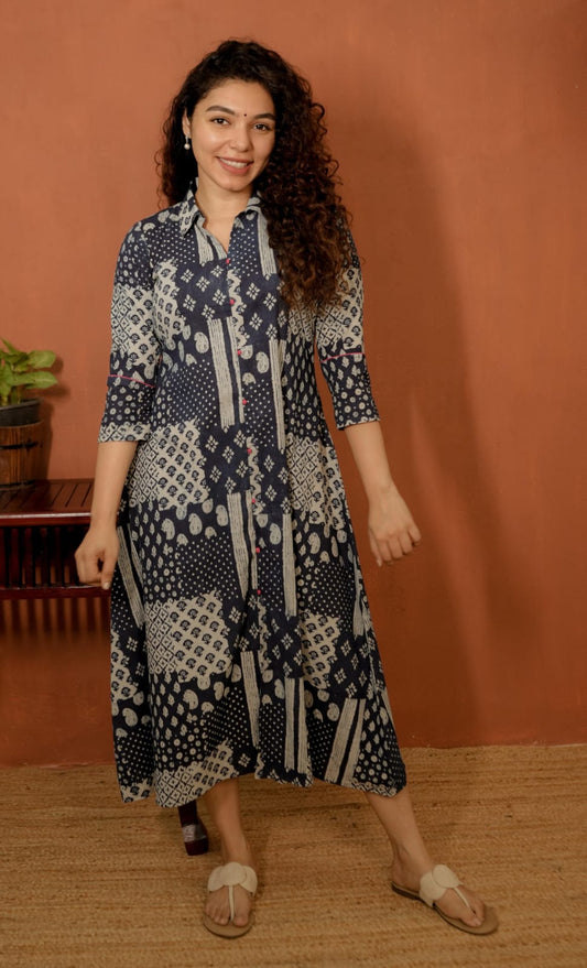 Designer Dress (Code-1753 BK)