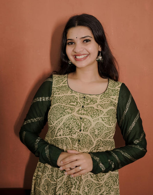 Designer Kurthi (Code-1807BK)