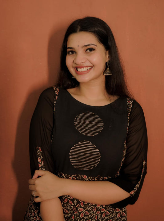 Designer Kurthi (Code-1804 BK)