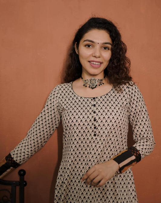 Designer Kurthi (Code-1811 BK)