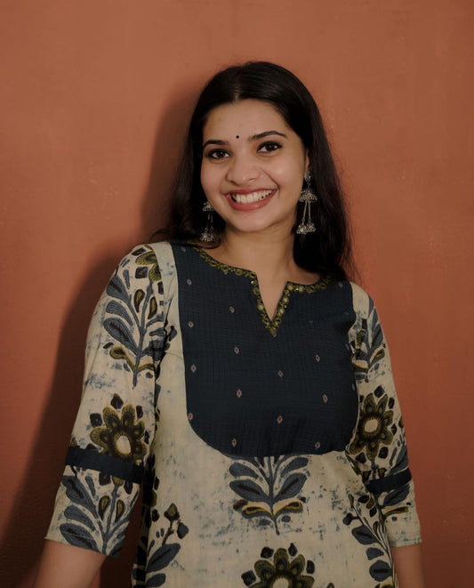 Designer Kurthi (Code-1806 BK)