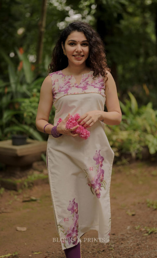 Designer Kurthi (Code - 1843BK)