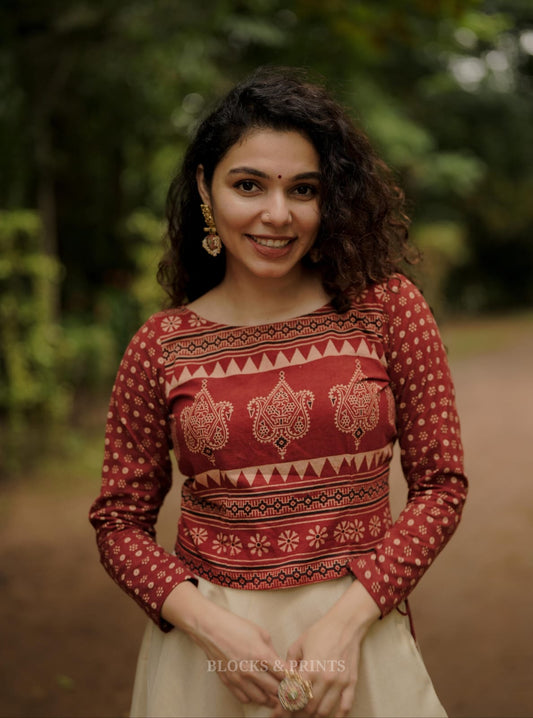 Skirt & Blouse Set (Code-1849 BK)