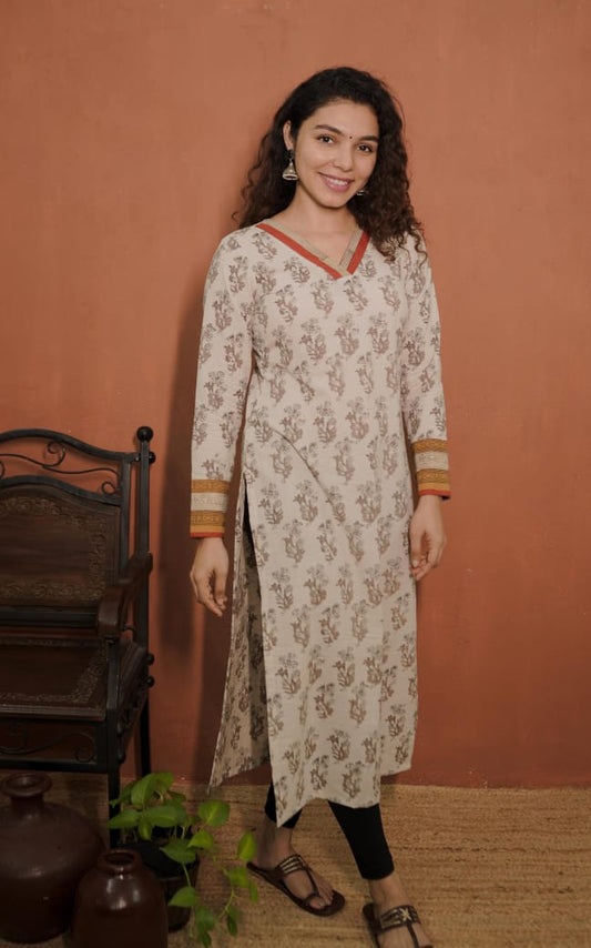 Designer Kurthi (Code -1831 BK)