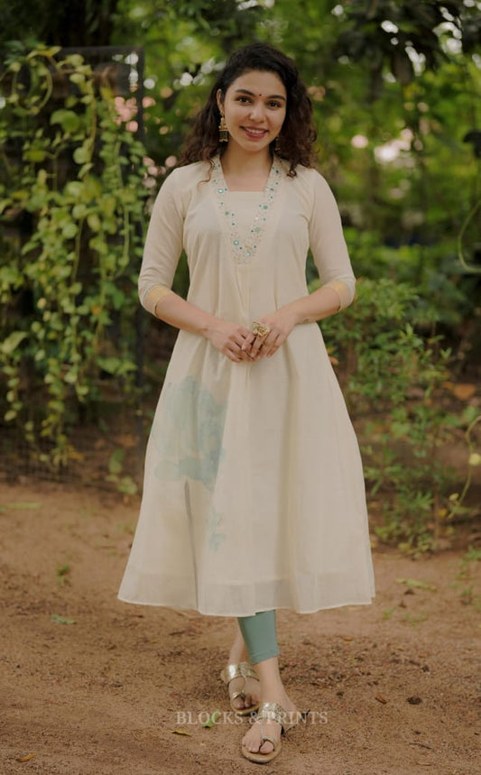 Designer Kurthi (Code - 1840 BK)