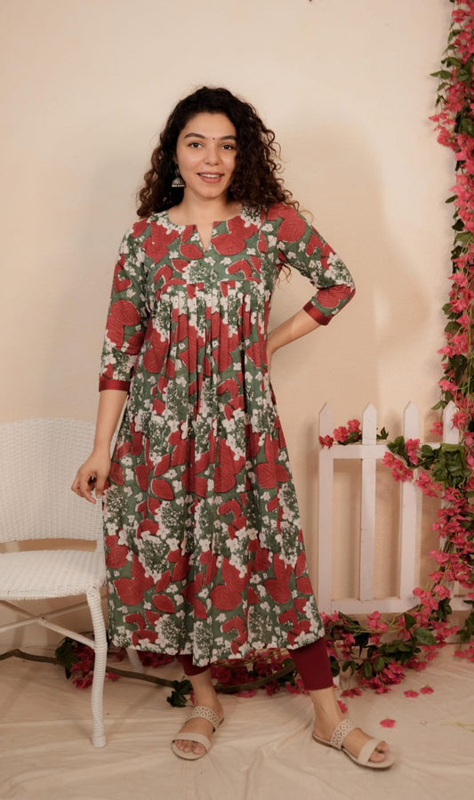 Designer Kurthi (Code - 1737 BK)
