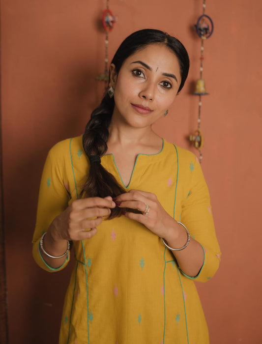 Designer Kurthi (Code - 1923 BK)