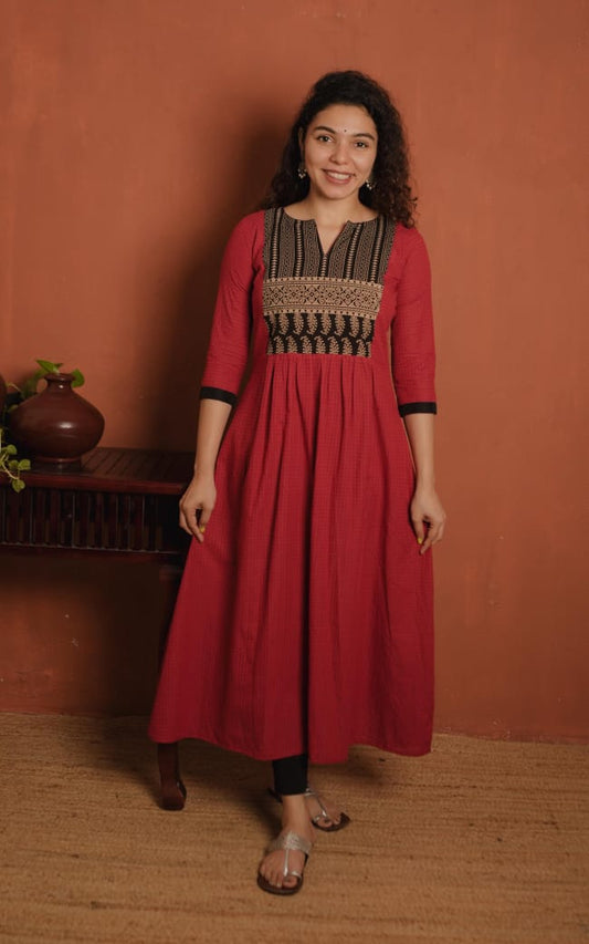 Designer Kurthi (Code - 1940 BK)