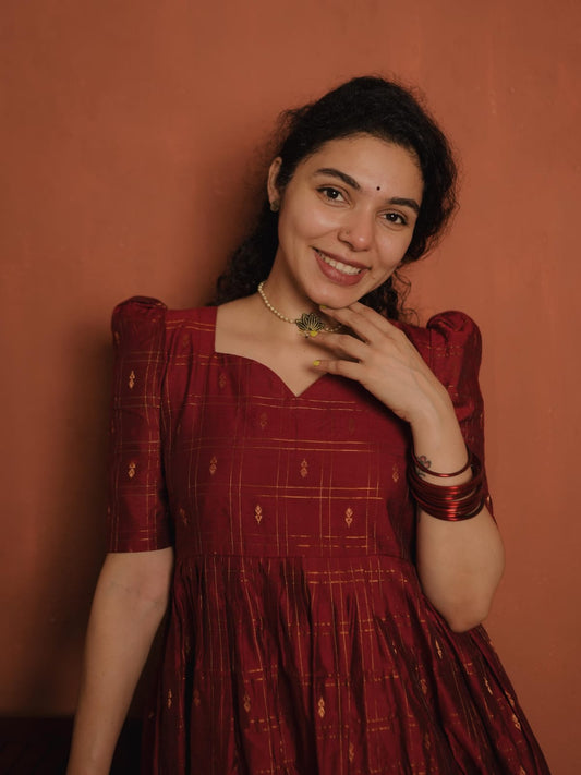 Designer Dress (Code - 1944 BK)