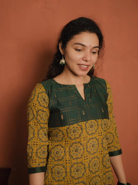 Designer Kurthi (Code - 1946 BK)