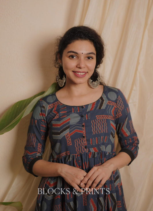 Designer Kurthi (Code - 1979 BK)