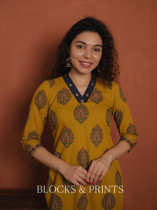 Designer Kurthi (Code - 2001 BK)