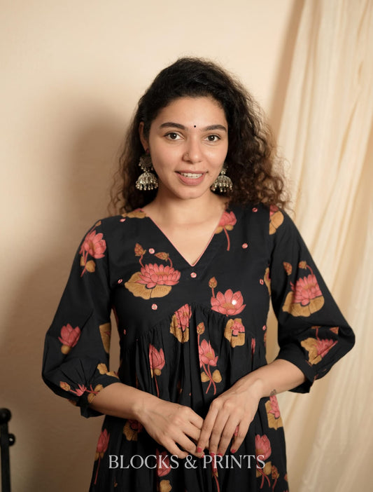 Designer Dress (Code - 2035 BK)