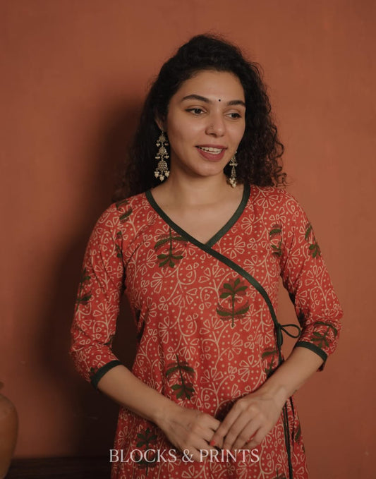 Designer Kurthi (Code - 2046 BK)