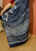 Indigo Cotton Saree(CS 22)