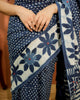 Indigo Cotton Saree(CS 22)