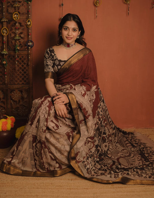 Handloom Silk Saree (Code - 59SS)