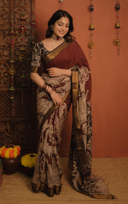 Handloom Silk Saree (Code - 59SS)