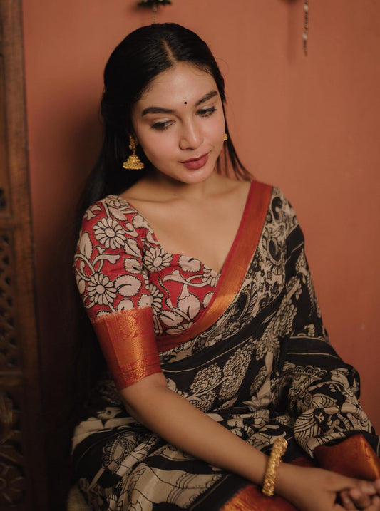 Handloom Silk Saree (Code - 65 SS)