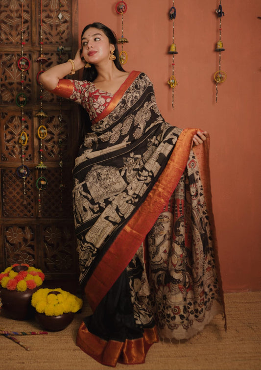 Handloom Silk Saree (Code - 65 SS)