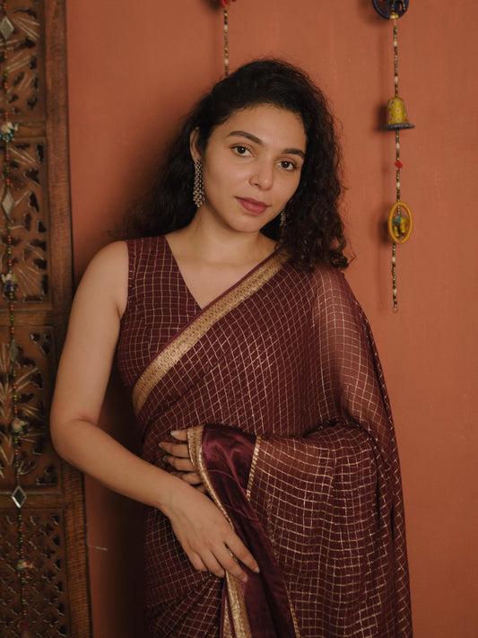 Georgette Saree (Code - 67 SS)