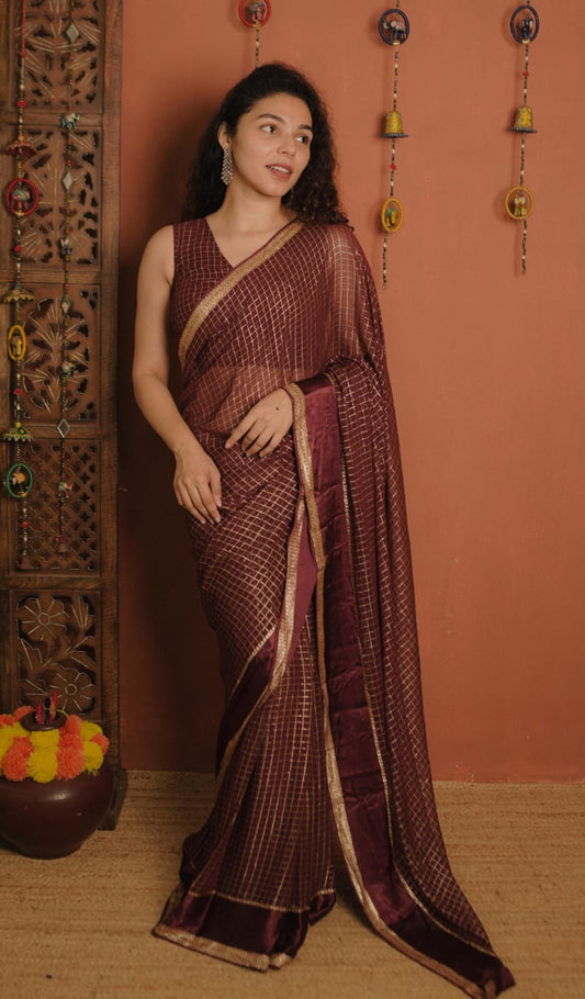 Georgette Saree (Code - 67 SS)