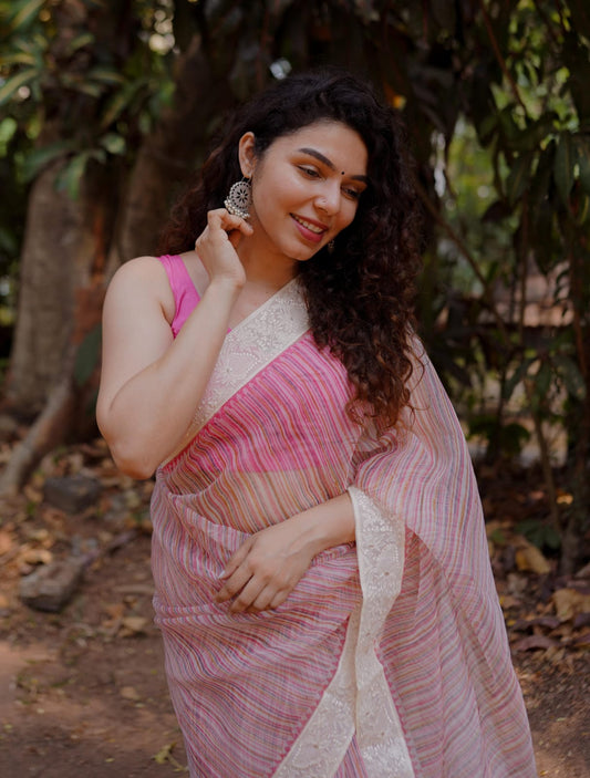 Organza Saree ( 32 SS)