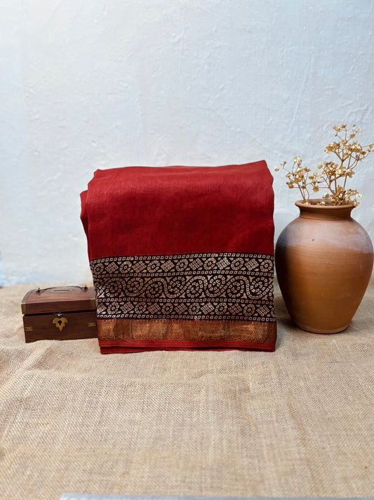 MAHESHWARI SILK SAREE-(M10)