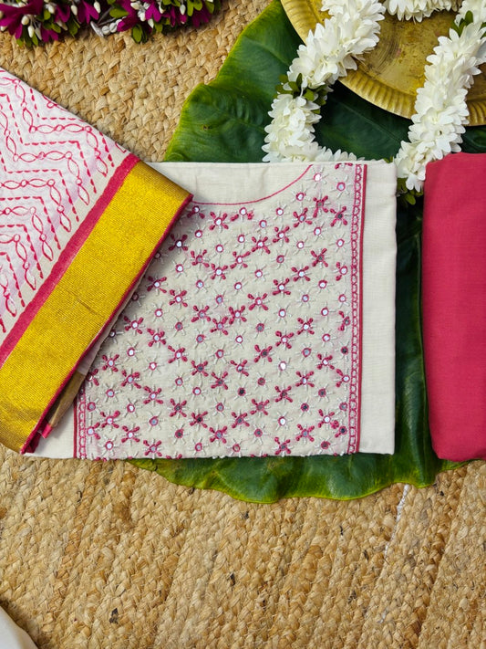 KERALA COTTON SALWAR SET -(KR50)